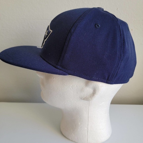 New England Patriots Reebok NFL Sideline Flex Fit Hat Cap Size L/ XL Blue Shadow - Picture 3 of 8